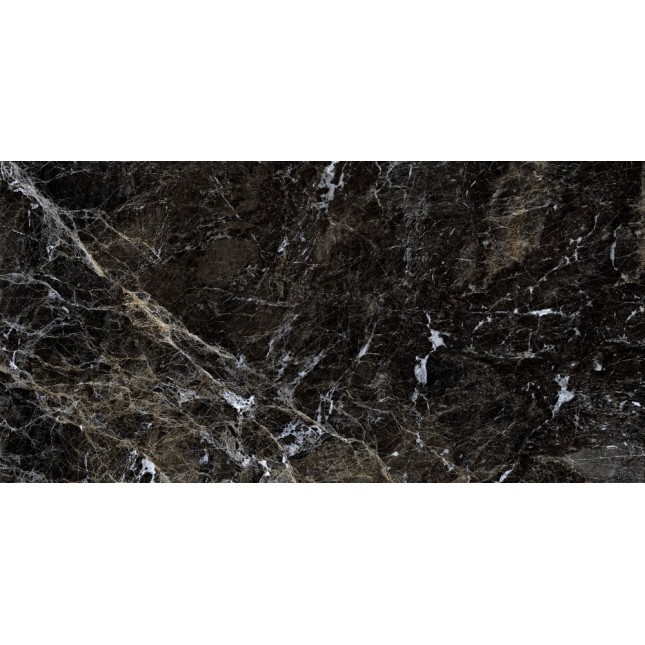 Керамогранит "Gresse" 600*1200 Simbel Carbon Чёрно-белый Мрамор — купить в Костроме