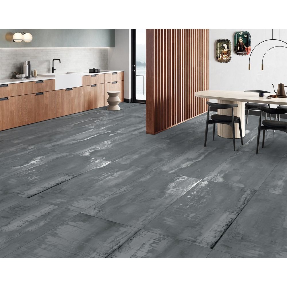 Керамогранит "Ennface" 600*1200 Oxido Grey Carving Carving Серый — купить в Костроме