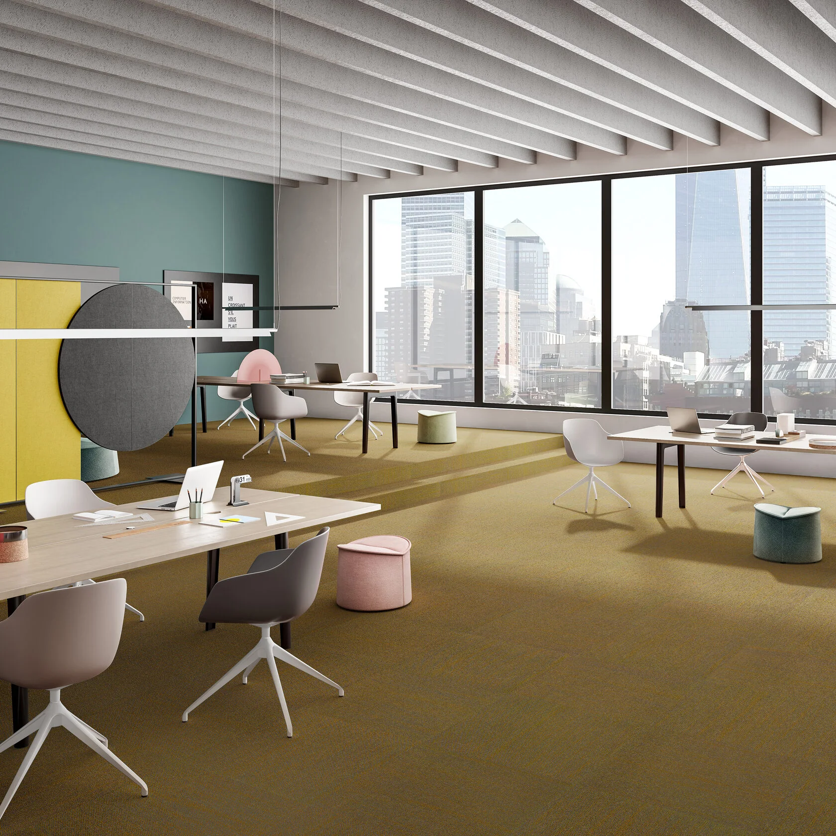 Ковровая плитка Marvel Tile 97 (500*500*6 мм) — купить в Костроме