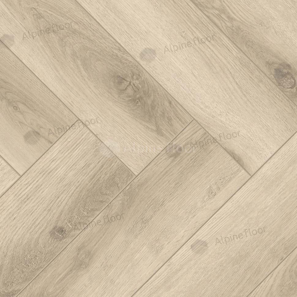 Ламинат "Alpine Floor" Herringbone Дуб Орлеан (606*101*8 мм) — купить в Костроме