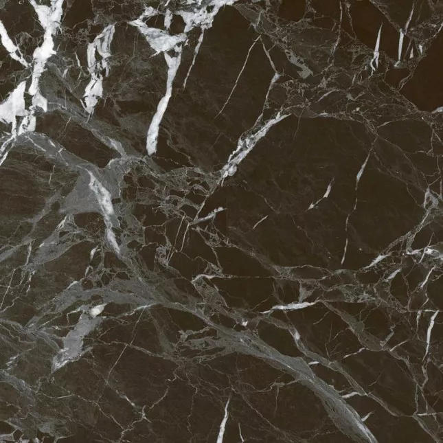 Керамогранит Simbel Pitch 600*600 черно-серый мрамор — купить в Костроме