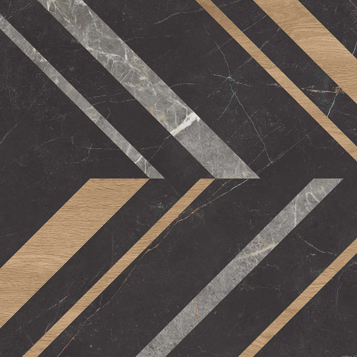 Керамогранит Improve Black 600x600 неполированный ректификат IM03 — купить в Костроме