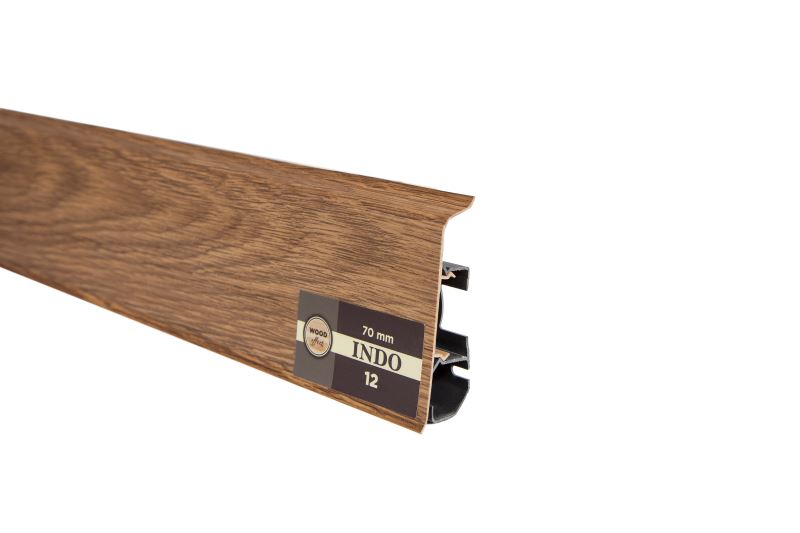 Плинтус "Arbiton" Indo Дуб Темный (2500*26*70 мм) — купить в Костроме