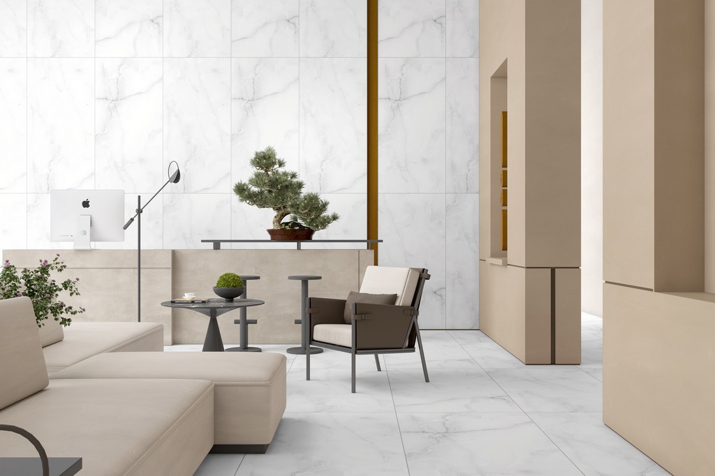 Керамогранит "Ennface" 600*1200 Afyon Ice Матовый Белый — купить в Костроме