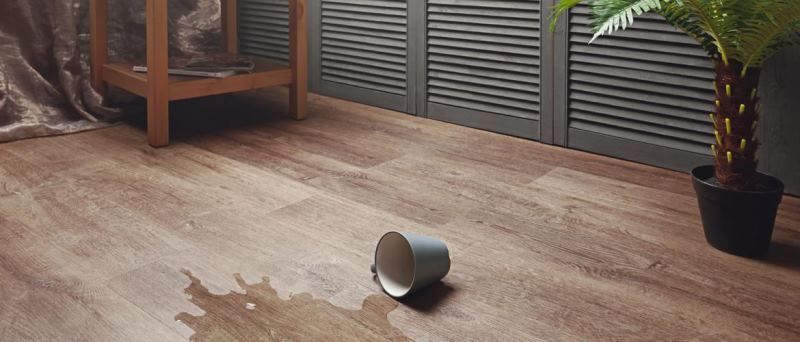 Кварцвиниловая плитка "Aquafloor" AF6033 Glue (1219,2*177,8*2 мм) — купить в Костроме