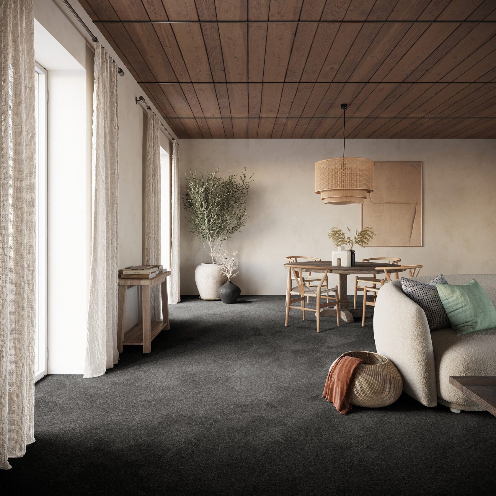 Ковровая плитка "Bonkeel" Priscus 99 (750*280*15,5 мм) — купить в Костроме