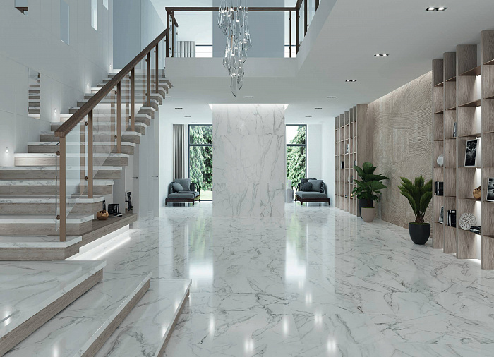 Керамогранит "Estima" Supreme Ferrum (1200*600 мм) Белый — купить в Костроме