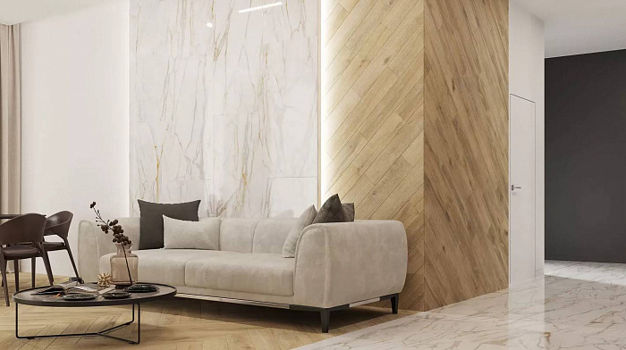 Керамогранит "Estima" Supreme Ferrum (1200*600 мм) Белый — купить в Костроме