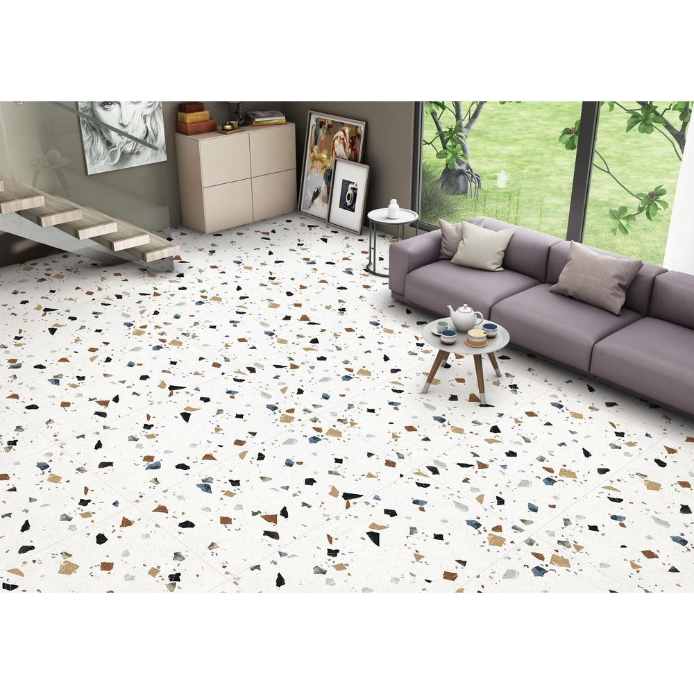 Керамогранит "Ennface" 600*1200 Frammenti Матовый Белый — купить в Костроме