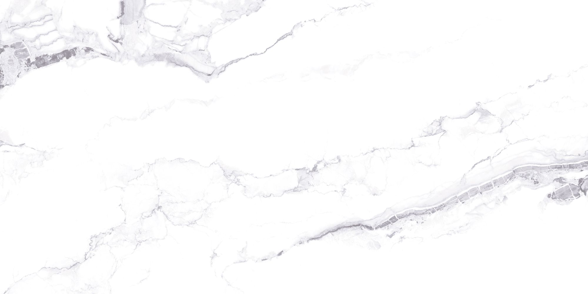 Керамогранит Lande 600x1200 мрамор бело-серый полированный — купить в Костроме