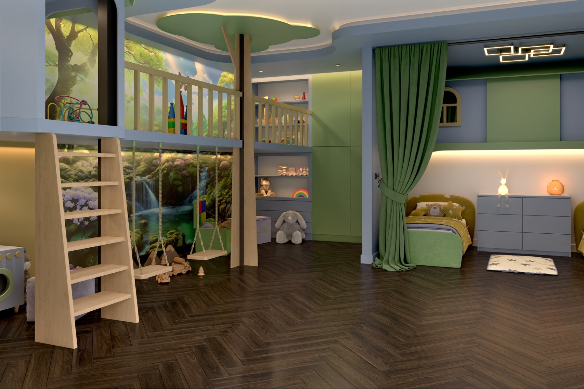 Инженерный паркет «Damy Floor» Каштановый (укладка елочкой) — купить в Костроме